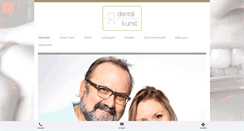 Desktop Screenshot of dentalkunst.at